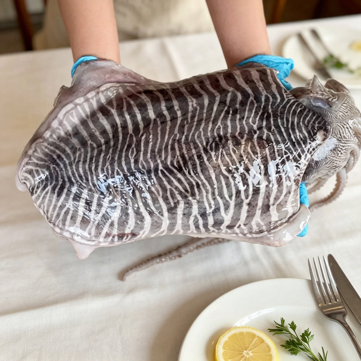 Frozen Raw Whole Giant Cuttlefish